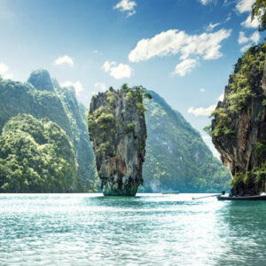 Koh Tapu, the needle rock at James Bond Island in Phang Nga Bay