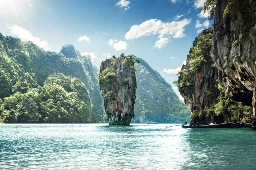 Koh Tapu, the needle rock at James Bond Island in Phang Nga Bay